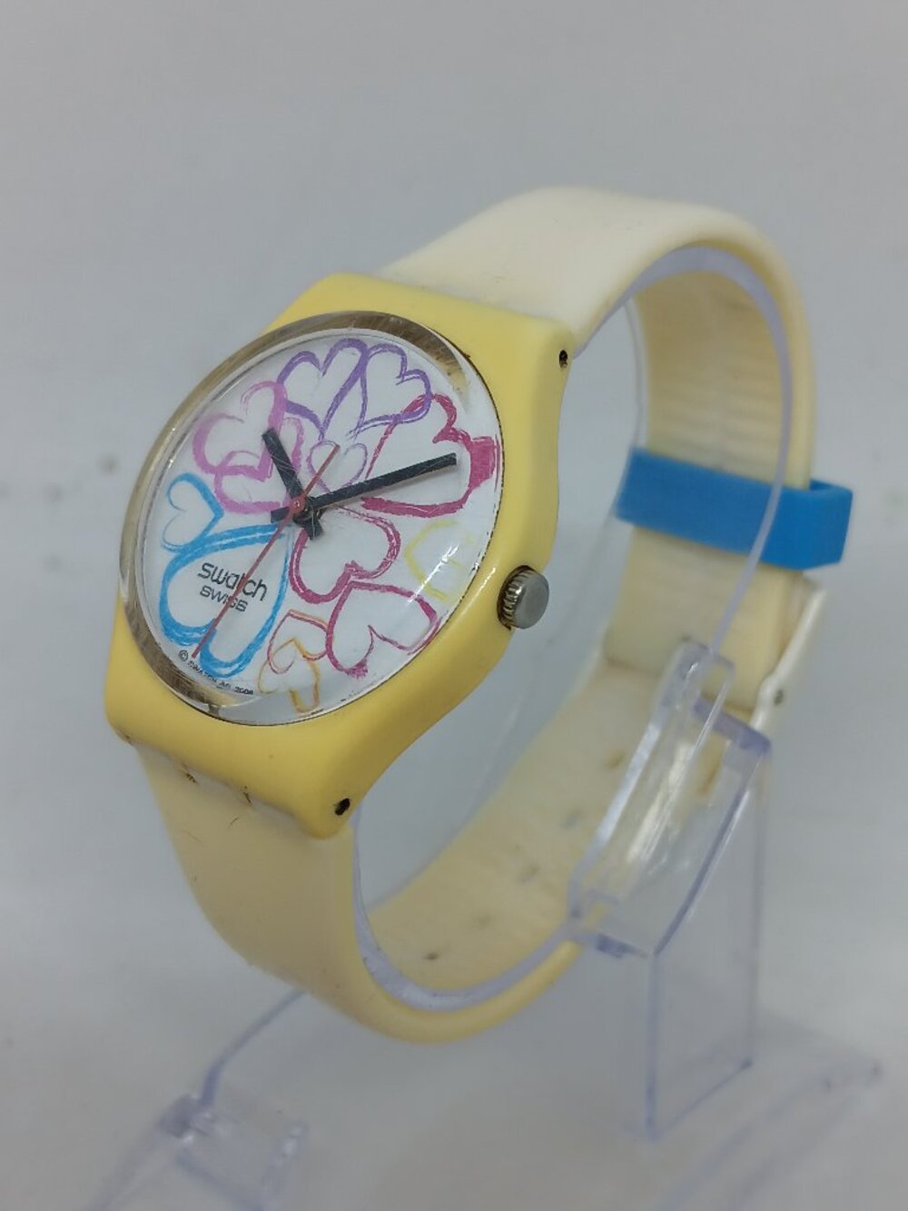 Swatch GW148 "Bouquet D'Amour" 34mm Swiss Quartz Watch NEW BATT